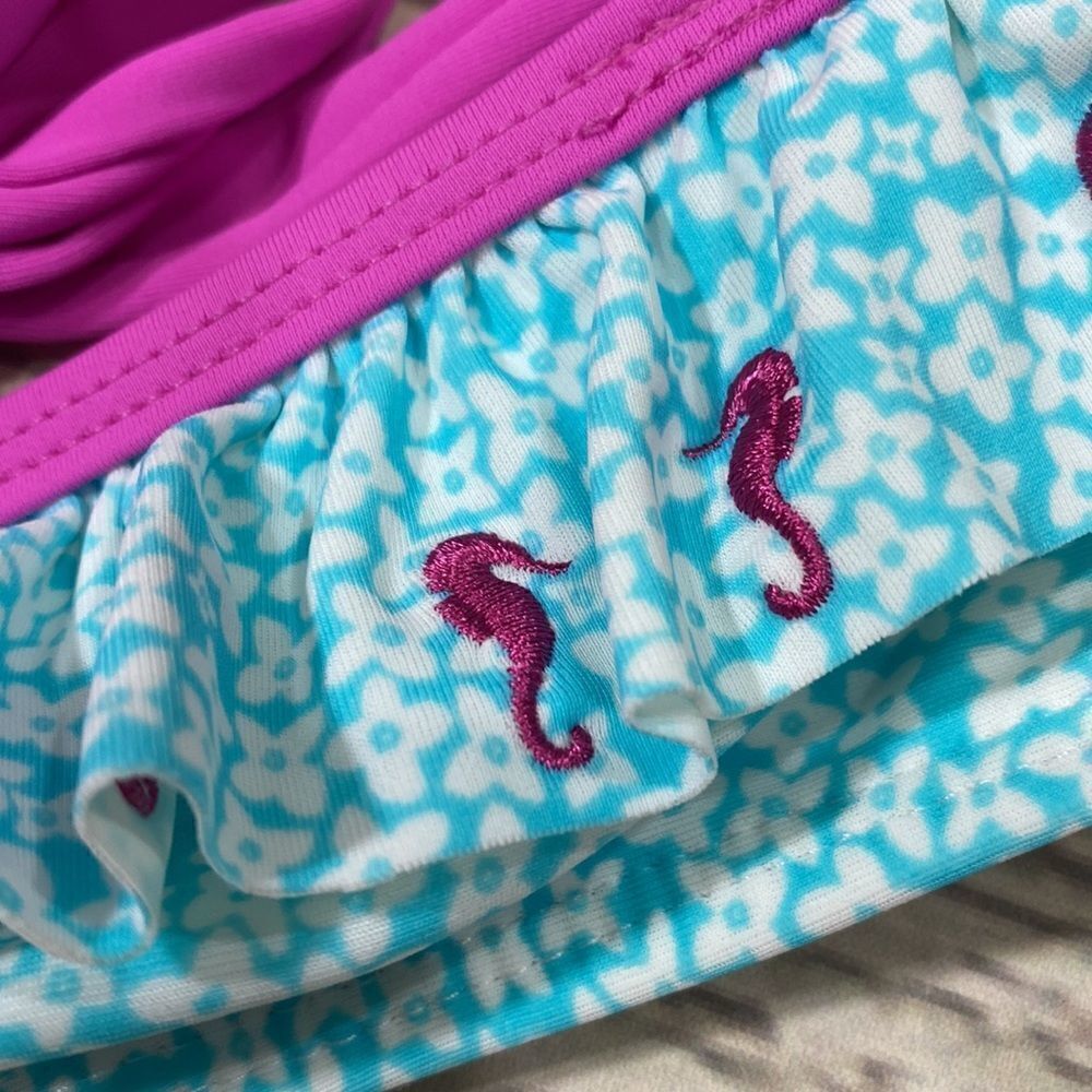 NWT Raisins Girls Toddler/ Girl’s 2Pc. Swimsuit Bikini Tiny Dancer Miramar - Picture 6 of 8